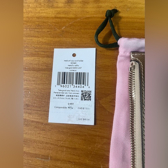 Kate Spade Card Holder Key Chain, NWT - Picture 6 of 7